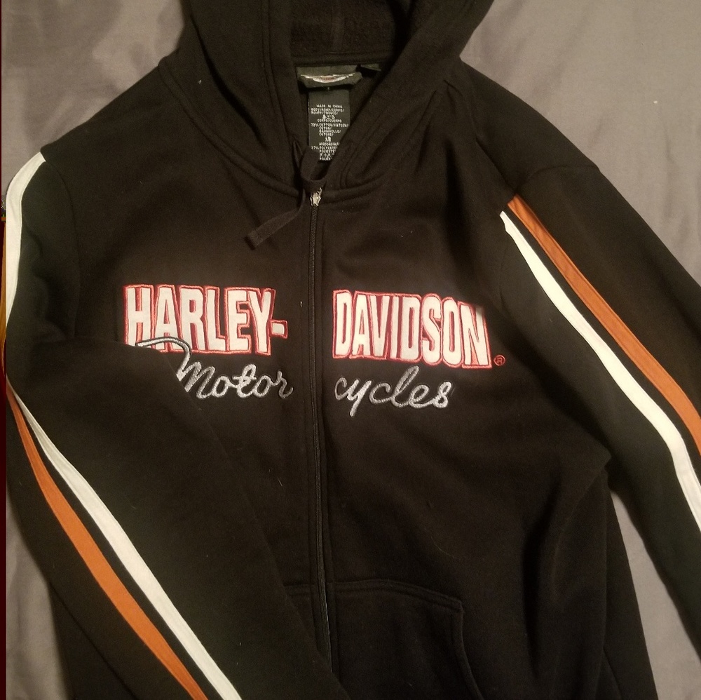 Harley Davidson Zip Hoodie